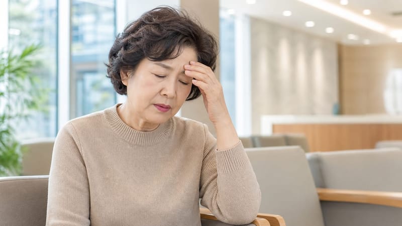 나이가 들수록 어지럼증을 겪는 비율이 높아집니다.