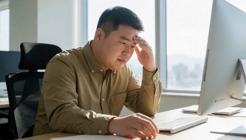 아침에 자리에서 일어나거나 자세를 바꿀 때 순간적으로 어지럼을 느끼는 경우가 많습니다.