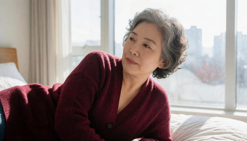 머리 위치를 바꿀 때 어지럼이 나타나는지 집에서 먼저 확인해볼 수 있습니다