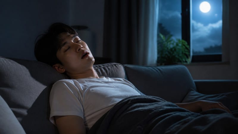 봉명동 코골이, 소리보다 무서운 건 조용해지는 순간입니다