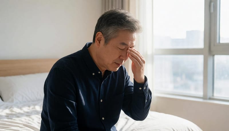 밤새 반복된 코골이 뒤, 유독 무겁게 느껴지는 아침