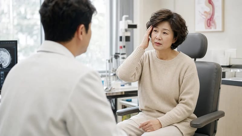 메니에르병은 40~50대 여성에서 특히 흔하게 나타나는 것으로 알려져 있습니다.