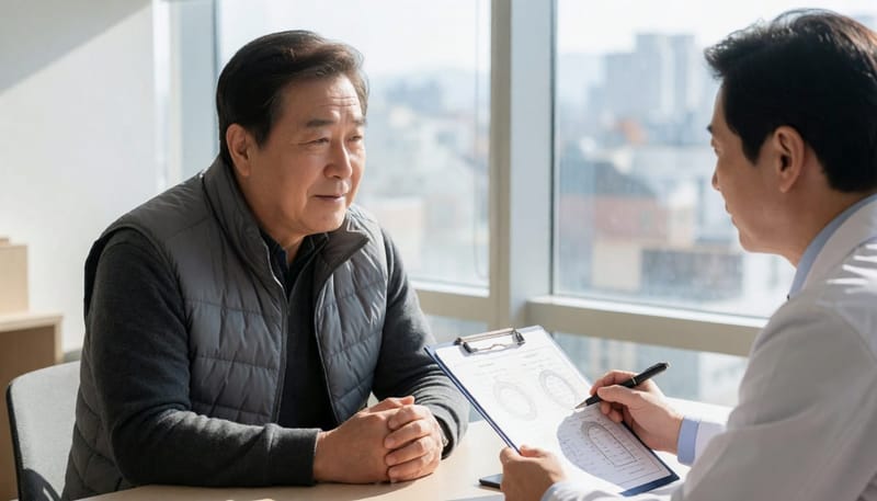 반복되는 어지럼증과 청력 변화가 있다면 청력검사를 통한 확인이 필요합니다.