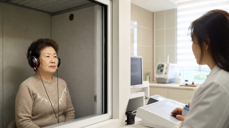 이상 신호가 있다면 미루지 않고 청력검사부터 받아보는 것이 필요합니다.