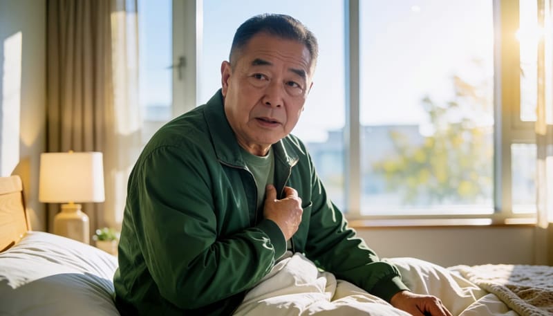 숨소리가 갑자기 끊기는 순간을 가족이 먼저 알아채는 경우도 있습니다