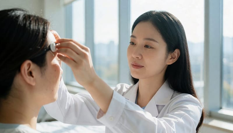 수면다원검사는 하룻밤 동안 호흡과 산소포화도, 뇌파를 함께 기록하는 방식으로 진행됩니다.