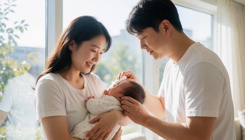 환절기만 되면 신생아 눈곱이 계속 끼고 눈물이 넘쳐요