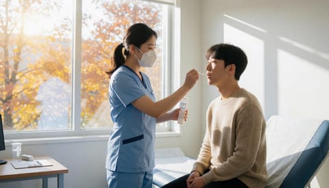 환절기 열나고 기침, 코로나인지 감기인지 구분법