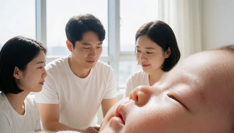 피부 장벽이 손상된 발진 부위의 클로즈업