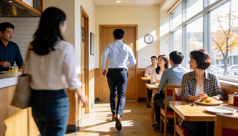 밥 먹고 나면 바로 화장실로 뛰어가요, 과민성 장 아닐까요