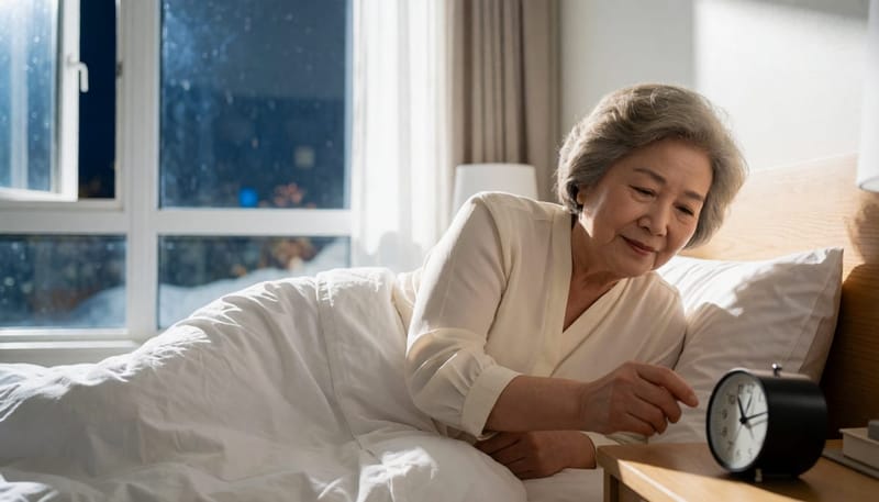 일교차가 커지는 환절기에는 수면 리듬이 쉽게 흐트러집니다.