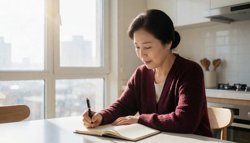 인지행동치료 과정에서는 수면일지를 꾸준히 기록하는 것이 도움이 됩니다.