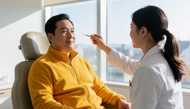 전정기능검사는 문진과 안진검사부터 시작해 필요에 따라 추가 검사로 이어집니다.