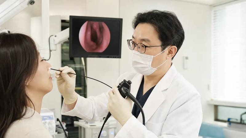 증상이 반복되면 코 내시경 검사로 원인 부위를 확인하는 과정이 필요합니다.