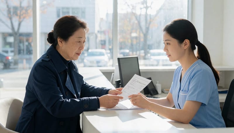 검사와 치료의 건강보험 적용 여부는 진료 상담 단계에서 확인할 수 있습니다.