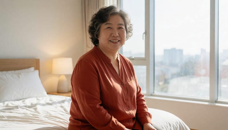 가정 수면무호흡검사는 집에서 간이 장비로 호흡과 산소포화도를 측정하는 방식입니다.