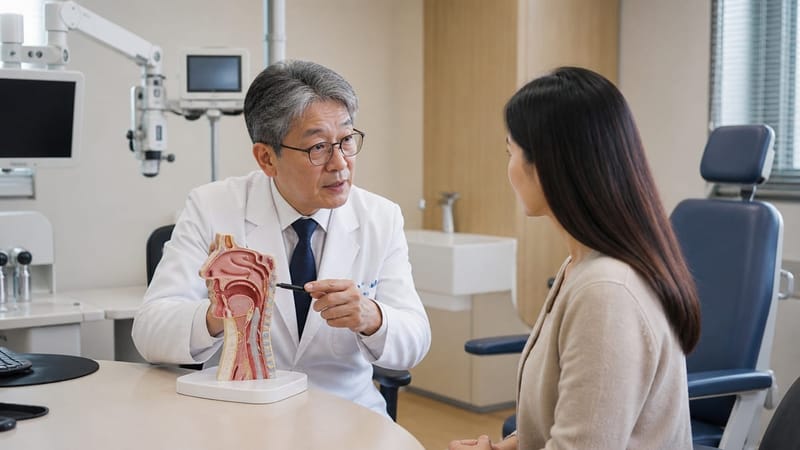 성인과 아동은 기도가 좁아지는 원인 자체가 다르게 나타납니다.