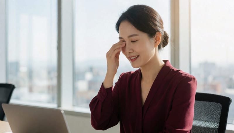 20~30대는 업무 중 반복되는 졸음으로 무호흡을 처음 의심하게 되는 경우가 많습니다.