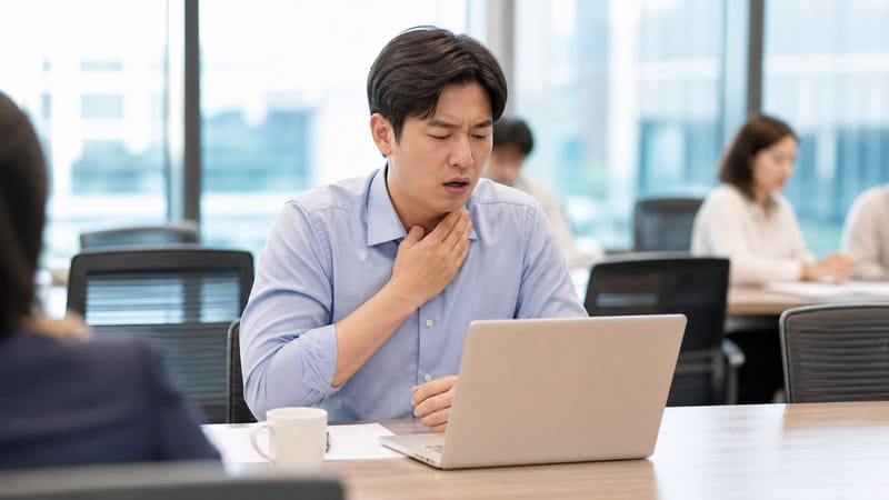 성남 역류성인후두염, 검사와 치료비 부담 이렇게 확인합니다