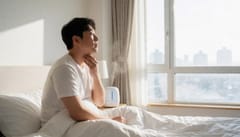 환절기마다 자고 일어나면 목이 바싹 마르고 아파요, 숨은 이유