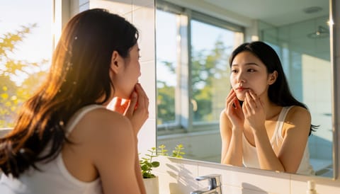 환절기 피부 건조해지면 귀걸이 한 자리가 자꾸 곪고 부어요