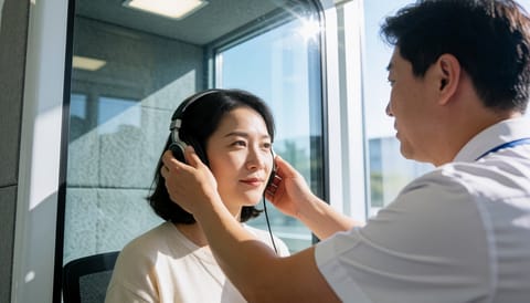 입석리역 청각장애진단, 소리가 사라지기 전 확인할 신호들