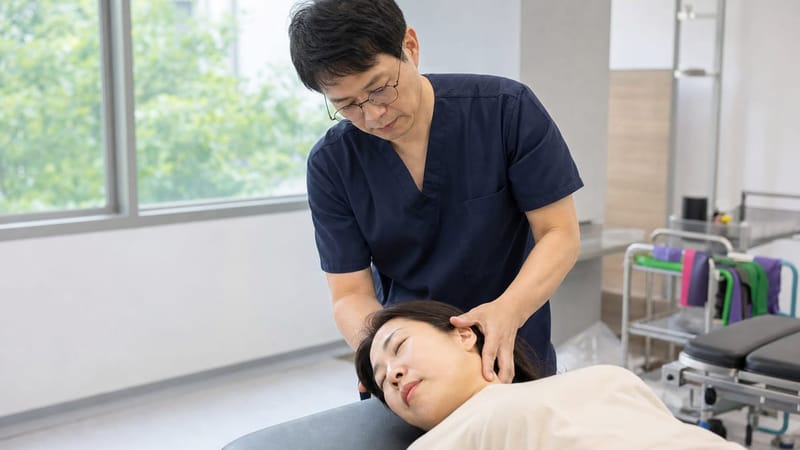 이석증은 약물보다 자세를 이용한 정복 치료가 먼저 고려되는 대표적인 어지럼증 원인입니다.