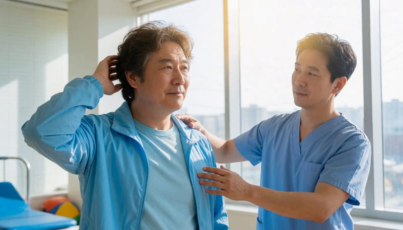 전정재활치료는 수주에서 수개월간 꾸준한 훈련으로 이어집니다.