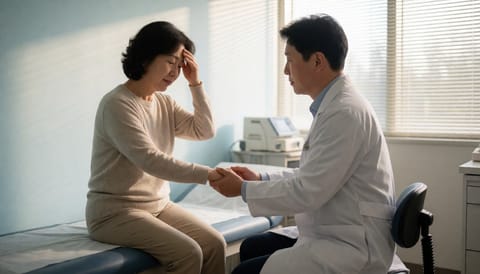 연하역 어지럼증, 약물치료와 이석정복술 사이 선택 기준