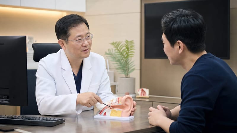 박동성 이명이나 어지럼증이 동반된다면 정밀 검사를 우선 고려합니다