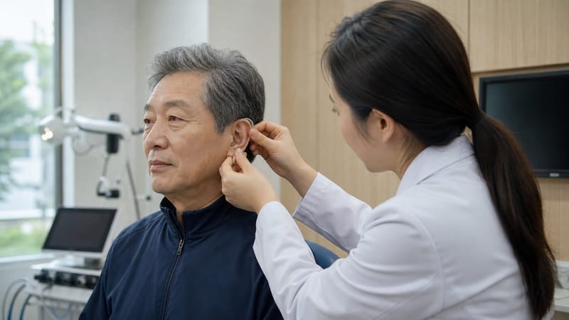 청력저하가 동반된 이명에서는 보청기를 통한 소리 보강을 함께 고려하기도 합니다.
