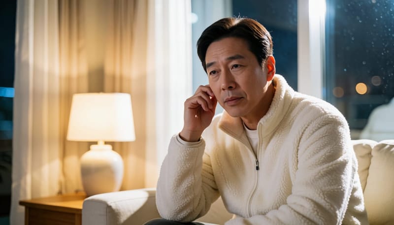 조용한 밤, 귀에서 들리는 소리를 알아차리는 순간은 사람마다 다릅니다.