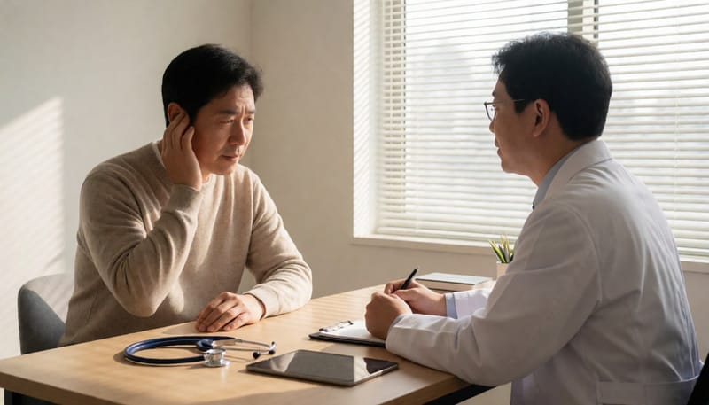 연하역 이명, 보존적 관리와 적극적 치료 사이의 선택 기준
