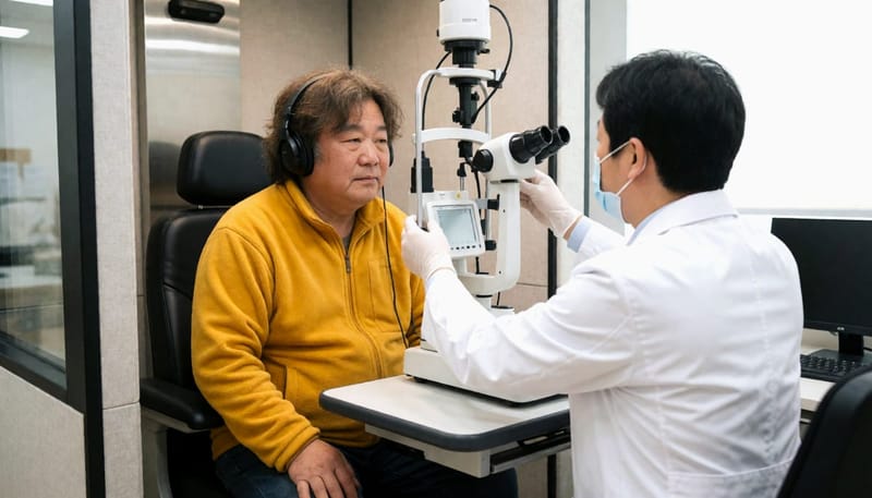순음청력검사는 통증 없이 20~30분 안에 끝나는 검사입니다.