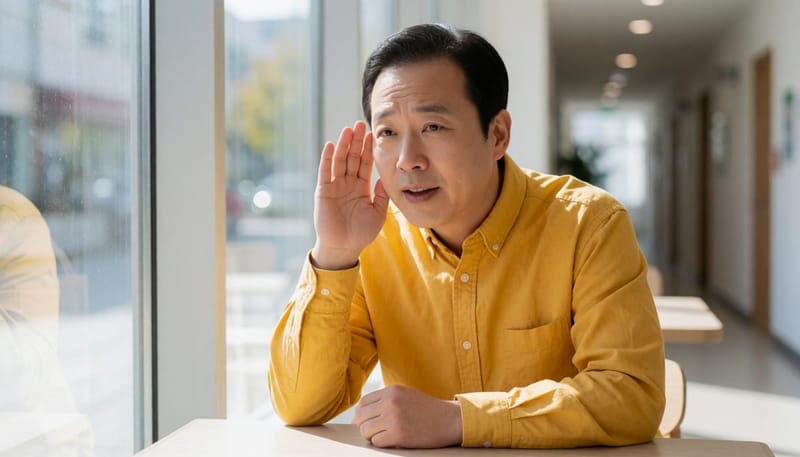 일상 속에서 소리를 자주 놓치게 됐다면 청력 변화의 신호일 수 있습니다.
