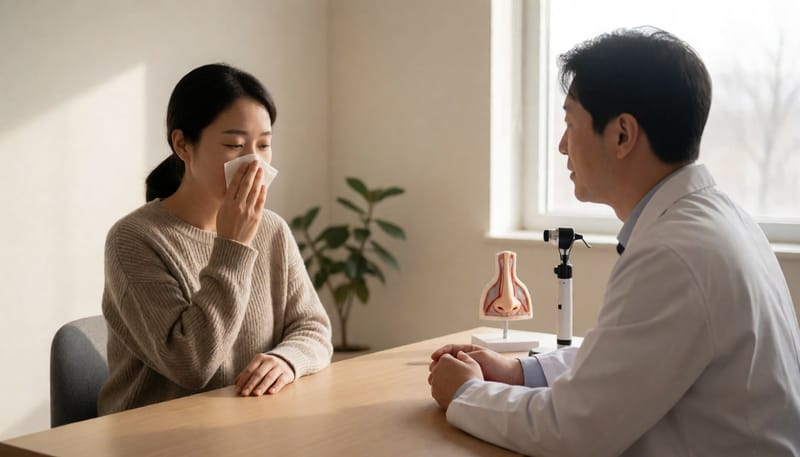 회룡역 알레르기비염, 골든타임을 놓치면 생기는 변화