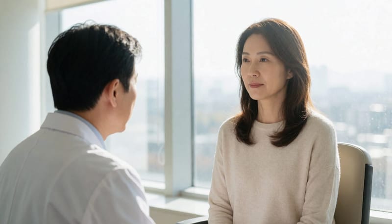코막힘이 오래 지속된다면 비강 내시경 검사로 원인을 확인해볼 수 있습니다.