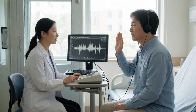 민락동 청각장애진단, 40dB 넘기기 전 확인할 골든타임