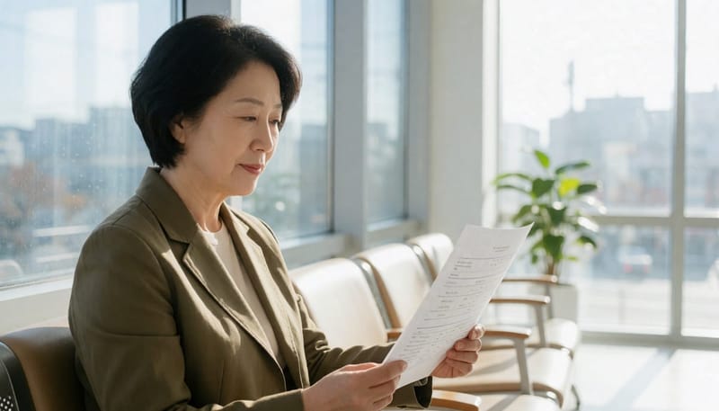 검사 결과지의 데시벨 수치에 따라 경과관찰과 보청기 착용 여부가 달라집니다.