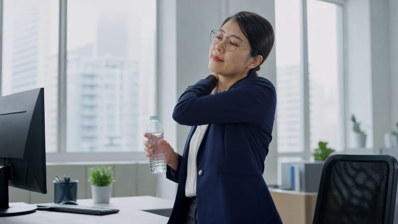 하루 1.5~2리터의 수분 섭취와 규칙적인 스트레칭은 어지럼증 빈도를 낮추는 데 도움이 됩니다.