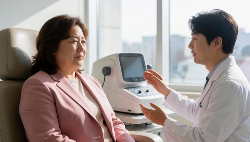 만성적인 어지럼증은 전정기능검사 등 정밀 검사로 원인을 구분하는 과정을 거칩니다.