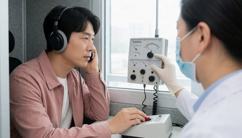 순음청력검사와 이명도검사는 청력과 이명의 특징을 함께 확인합니다.