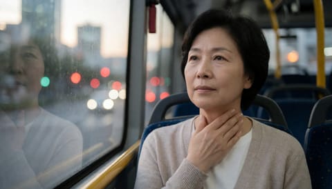 의정부 목이물감, 2주 넘게 쉰 목소리라면 확인할 시점