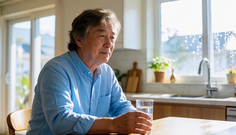 아침마다 반복되는 헛기침과 목쉼은 역류성인후두염의 대표적인 신호입니다.