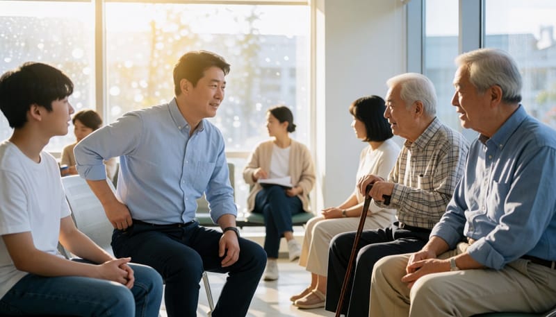 허리디스크 진단받았는데 주사만으로 나을 수 있을까요, 나이 따라 다릅니다