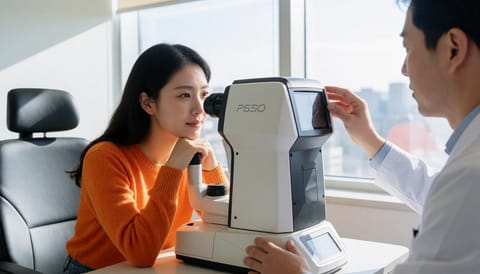 안경을 써도 사물 가장자리가 자꾸 번져 보여요, 검사 전 알아둘 기준