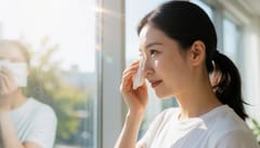 환절기만 되면 한쪽 눈에서만 눈물이 줄줄 흘러요, 눈물길도 살펴야 합니다