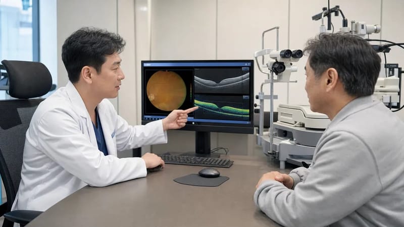 다초점 인공수정체는 백내장 수술과 함께 노안을 교정하는 방법 중 하나로 쓰입니다.