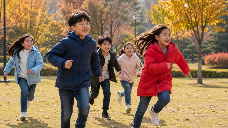 하루 2시간 내외의 야외활동은 소아근시의 발생과 진행을 늦추는 데 도움이 되는 생활 습관으로 꼽힙니다.