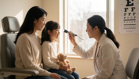 석계역 소아근시, 연령대별로 살펴야 할 시력 신호